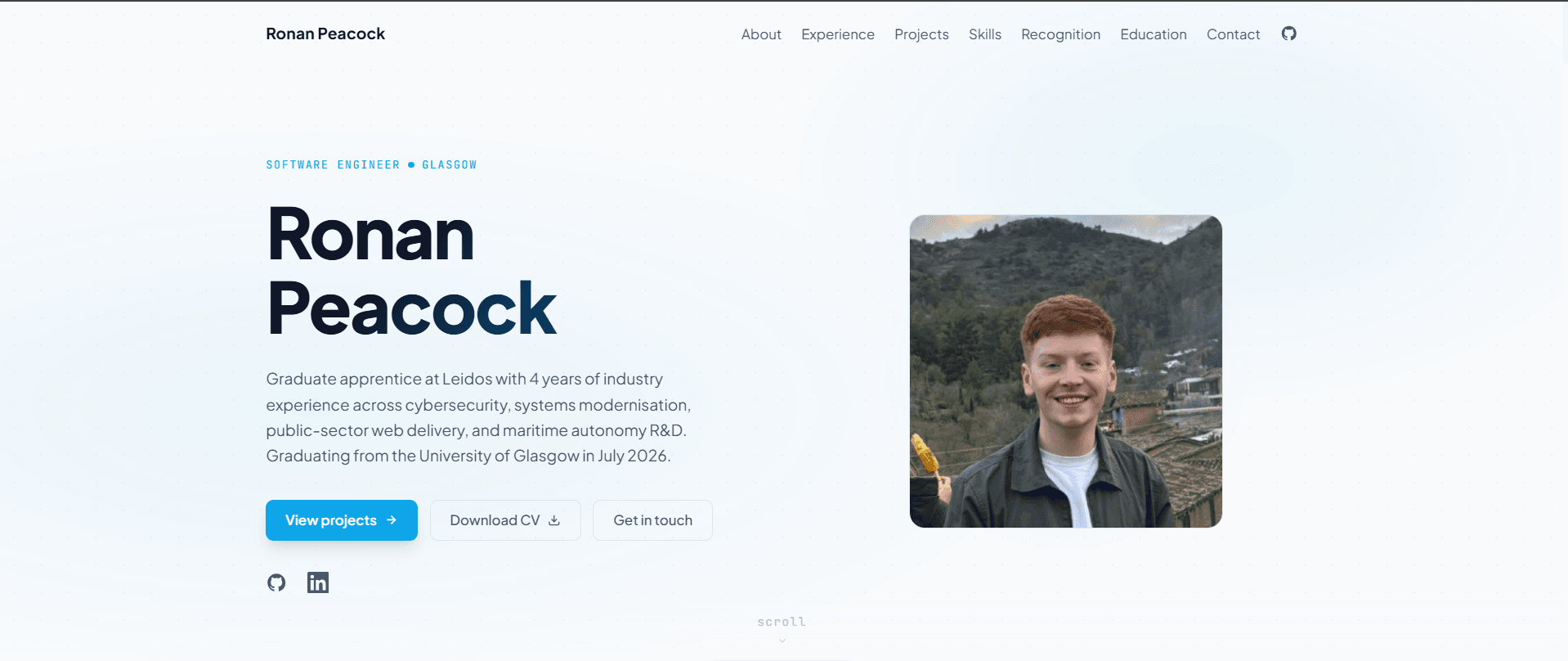 This Website screenshot